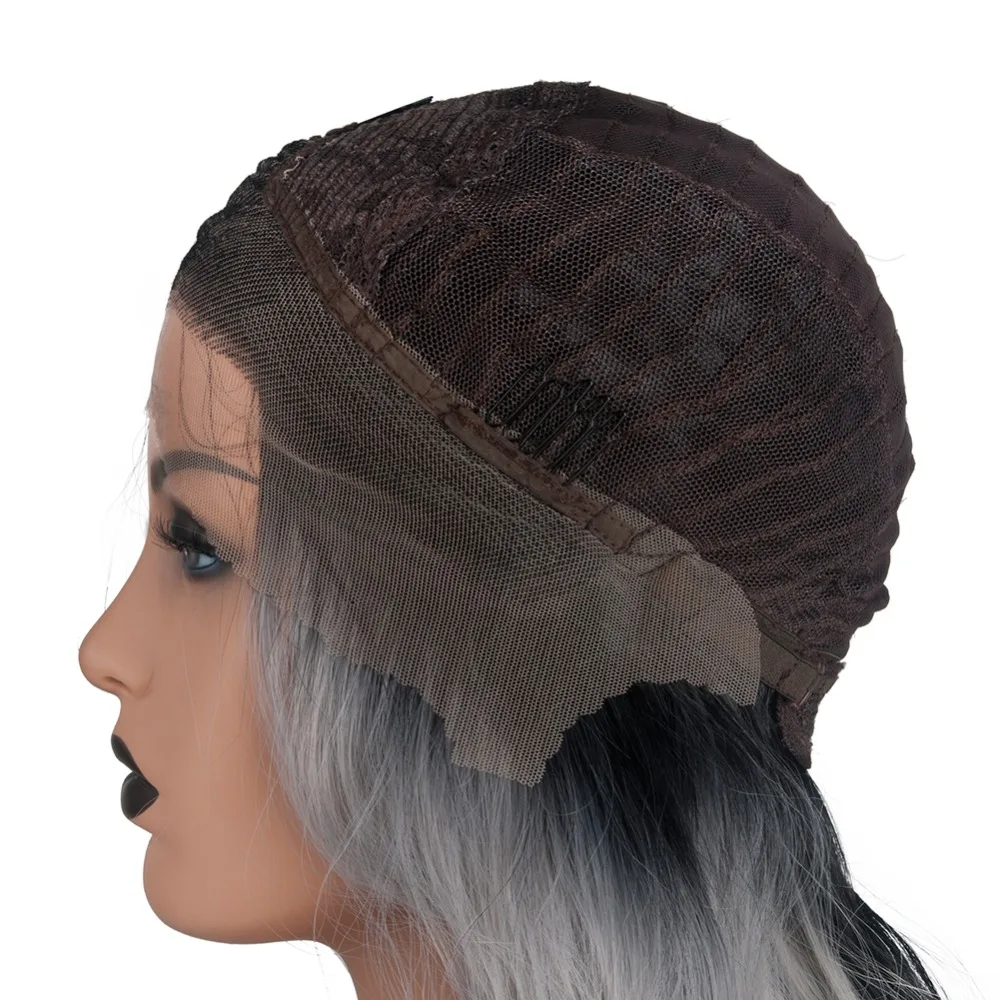 ombre grey lace front wigs (6)