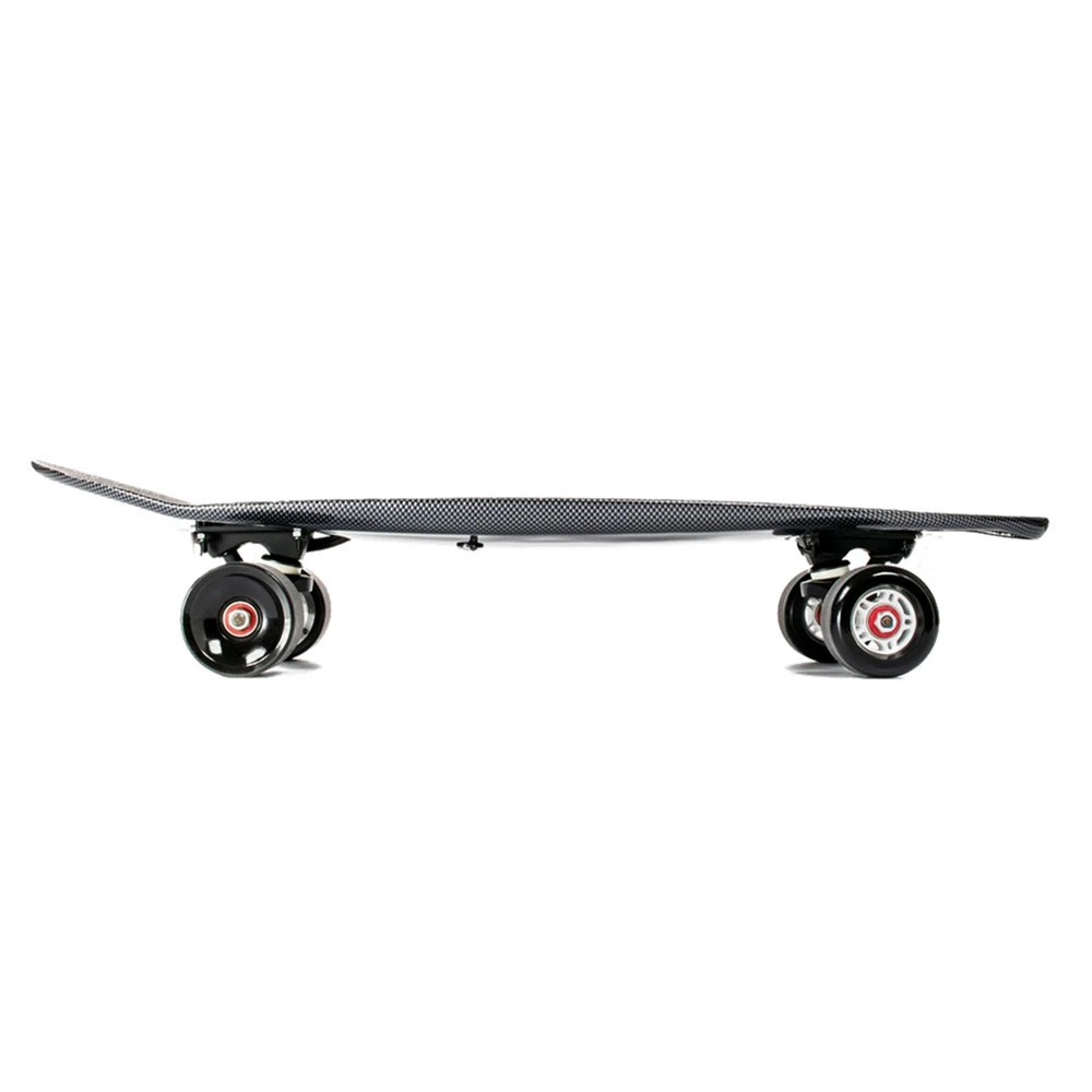 Elektrisches Skateboard 27inch Longboard Skateboard mit Funkfernbedienung 20km/h 