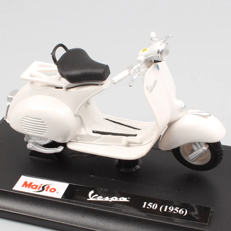 1:18 Модель Maisto Винтажный Классический мини piaggio Vespa 150 cc 1956 скутер мотоцикл литой игрушка, модель автомобиля коллекционный подарок для детей