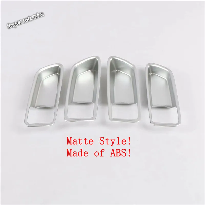 Lapetus внутренняя дверная ручка чаша крышка отделка Подходит для Toyota Corolla матовое углеродное волокно ABS/аксессуары интерьер