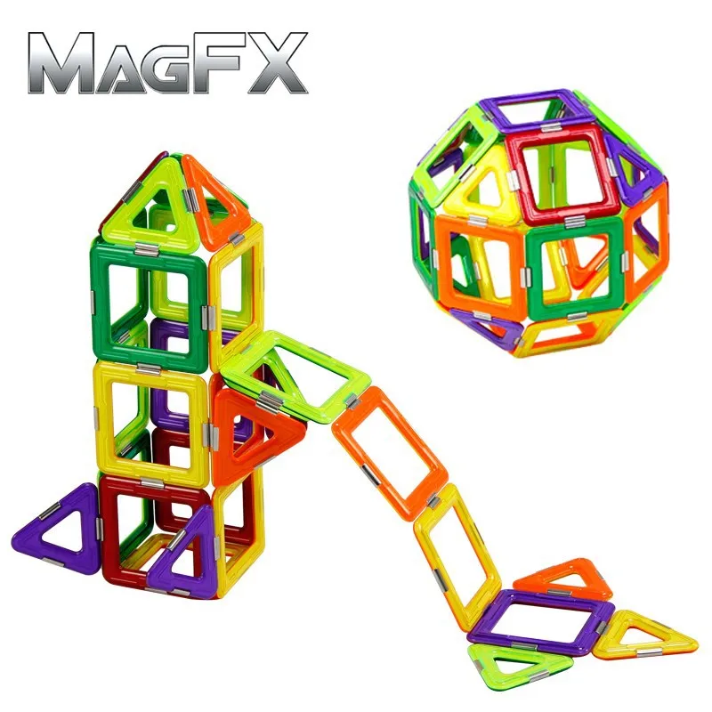 intelligent magnetic construction set