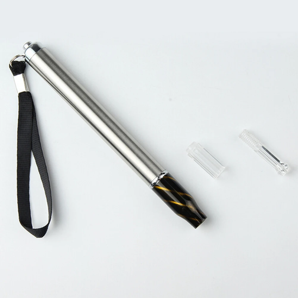 

Indicator Repair Tool for Permanent Makeup With 2 Pieces Disposable Caps Silver Pigment Detector Pen Tattoo Light