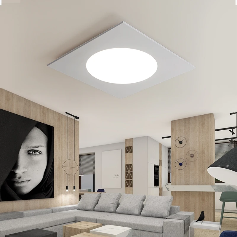 

Super-thin Modern LED Ceiling lights Creative Minimalism Square ceiling Lamp lamparas de techo Bedroom living room dining room