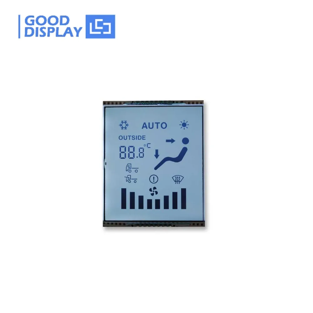 

motor meter automobile instrument dashboard with backlight Segment LCD Panel GDC1009