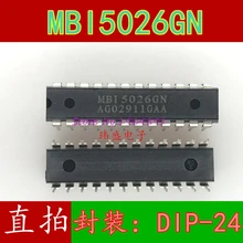 10pcs//lot MBI5026GN MB15026GN MB15026 DIP-24 in Stock