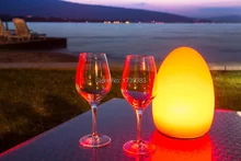 2015 fashion Colorful changed rechargeable LED Egg night light to fit tables of hotels and restaurants lampe de rable sans fil 2015 fashion d15 h21 colorful changed rechargeable led egg lamp to fit tables of hotels and restaurants lampe de rable sans fil