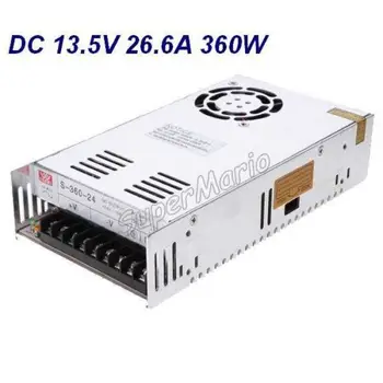 

MW High Quality 13.5V 26.6A 360W DC Regulated Switching Power Supply CNC-34