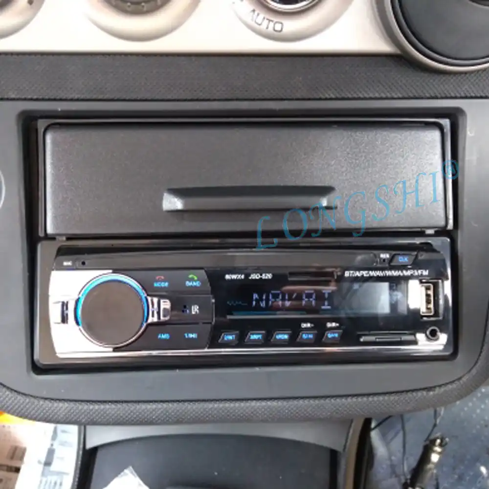 Universal For Toyota Honda Mitsubishi Radio Storage Pocket Car Audio CD