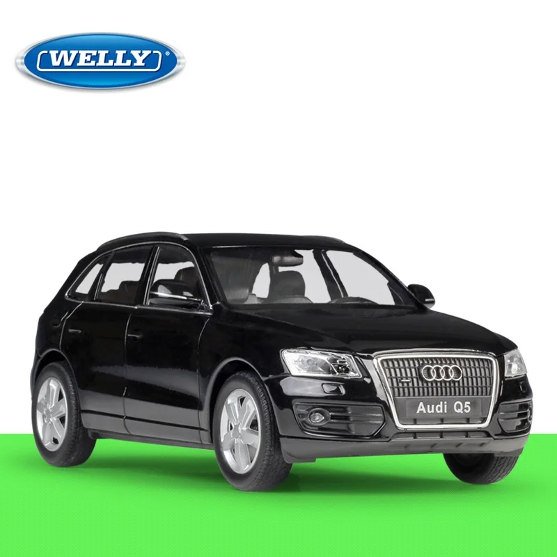 AUDI A4 SUV DIE CAST MODEL 1//24 WHITE BY WELLY 22518