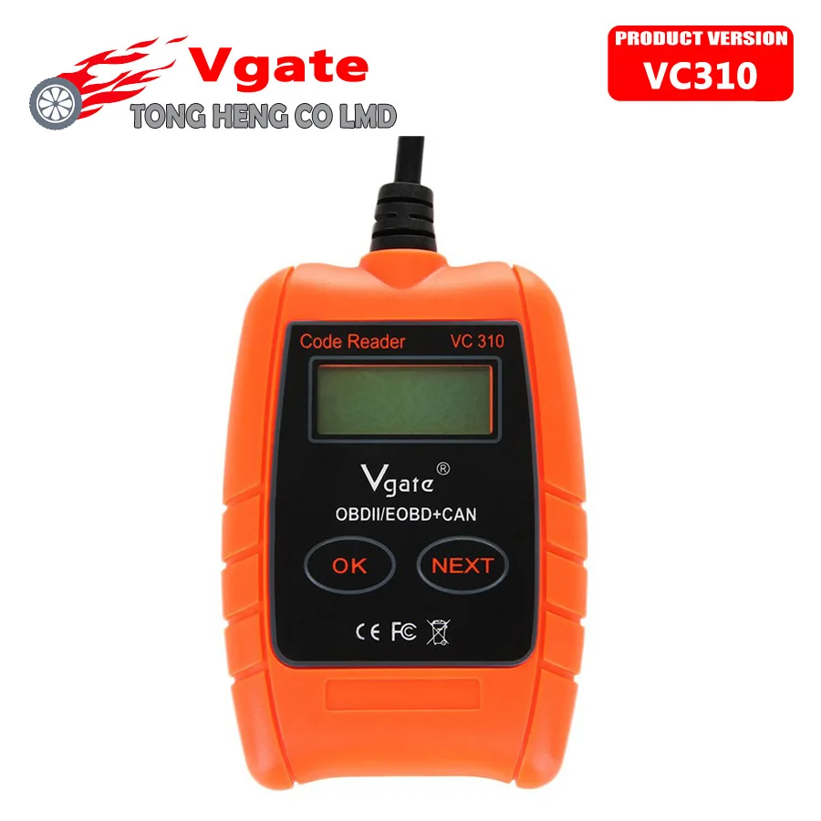 Factory Price Vgate VC310 Compact Universal ODB2 Auto Scanner Code