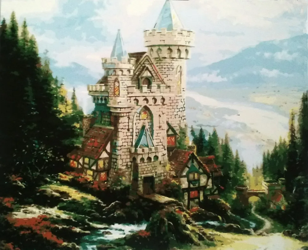 Popular Castle Coloring Pictures-Buy Cheap Castle Coloring