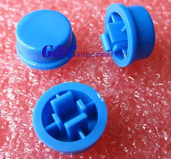 

1000pcs Blue Round Tacle Butt Caps For 12*12*7.3mm Tact Switches