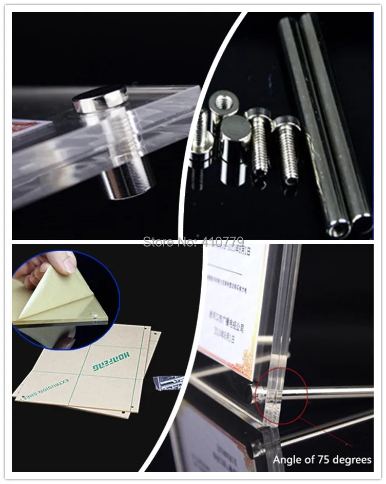 6 acrylic photo frame picture frame magnet frame (9)