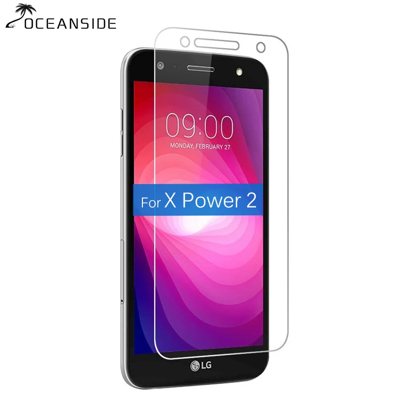 2 шт для LG X Power закаленное стекло протектор экрана Оригинальная защитная пленка