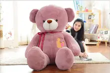 huge plush bow bear toy large pink teddy bear doll gift about 160cm174