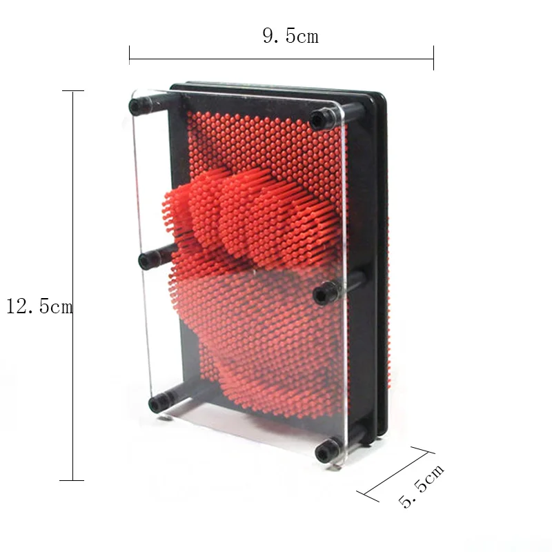 Red ( 12.5 cm ) 6 цветов пластиковый рисунок лица 3d клон забавная игрушка для розыгрыша детские игрушки ручная форма игрушка ручная печать лицо Пальмовая модель подарки новое поступление - Цвет: Red ( 12.5 cm )