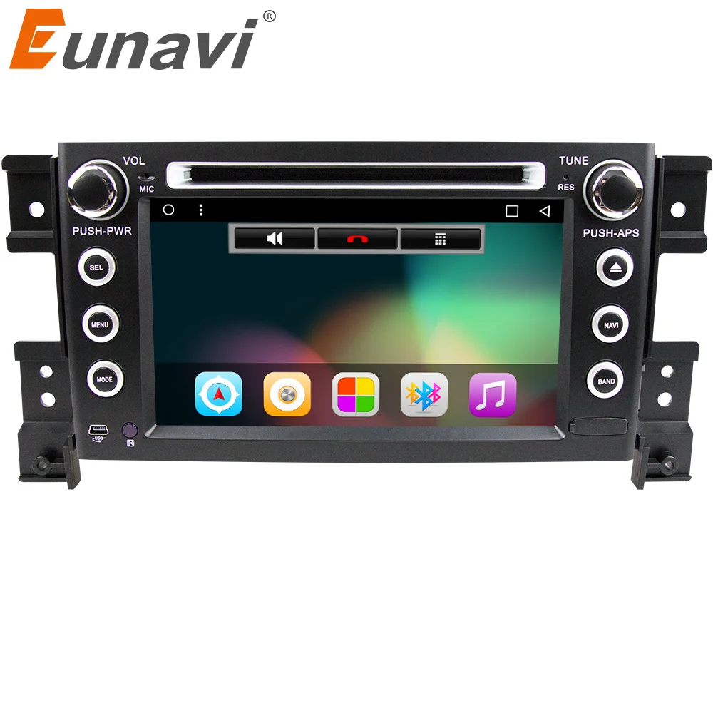 Eunavi 2 din android 6 0 font b car b font DVD player for Suzuki grand