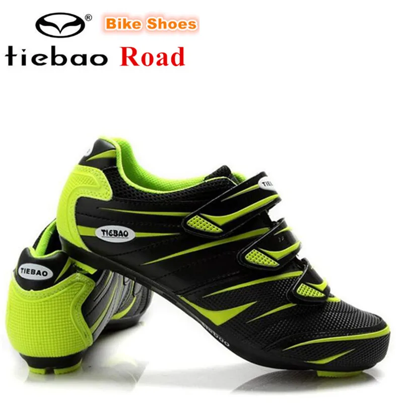 

Tiebao Road Cycling Shoes Men Professional Breathable Racing Bike Shoes Self-Locking Athletic Bicycle Shoes Sapatilha Ciclismo