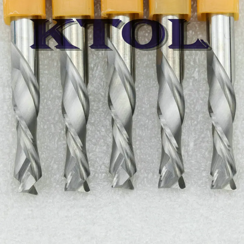 up down cutter 2 flute milling tool carbide cutter router bit tungsten endmill