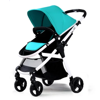 

Gubi baby stroller Can Sit And Lie Suspension Baby Stroller Portable Folding pram European high quality stroller