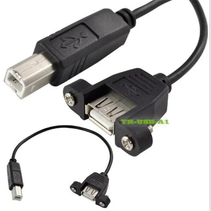 

50pcs with screw hole can be fixed USB extension cable with ear USB2.0 bezel line with ear USB cable computer print line
