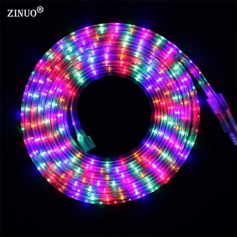 

IP65 220V Led Strip 3014 SMD Multicolor 72 LED/M RGB Waterproof Flexible LED Tape Ribbon light AC220V 1M 2M 5M 10M outdoor