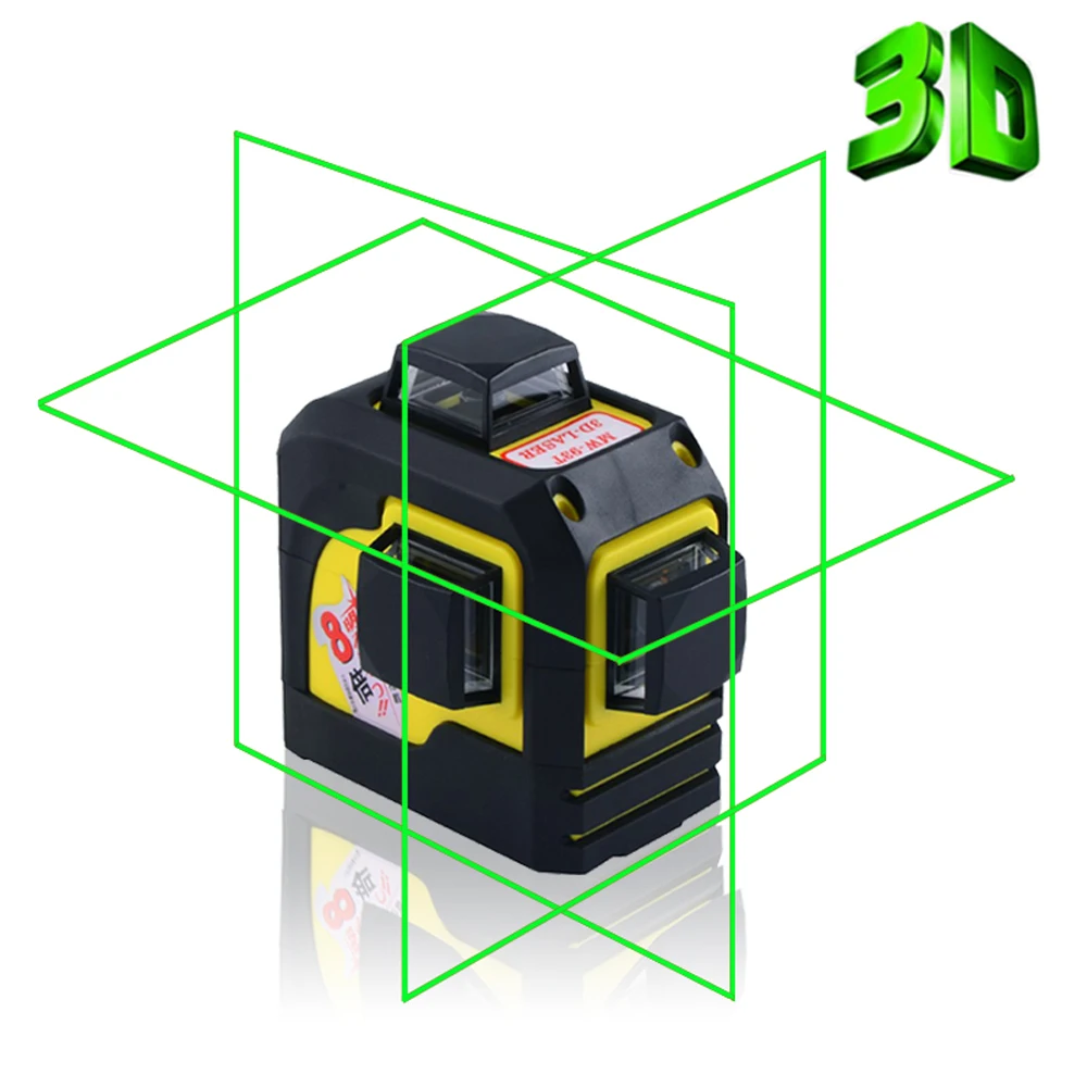 About Laser Level : Waterproof grade: IP: 54 Over-all accuracy: ± 2.2mm / 10m Orthotropic accuracy:90° ± 30' Leveling range: ± 4° Maintenance and ...
