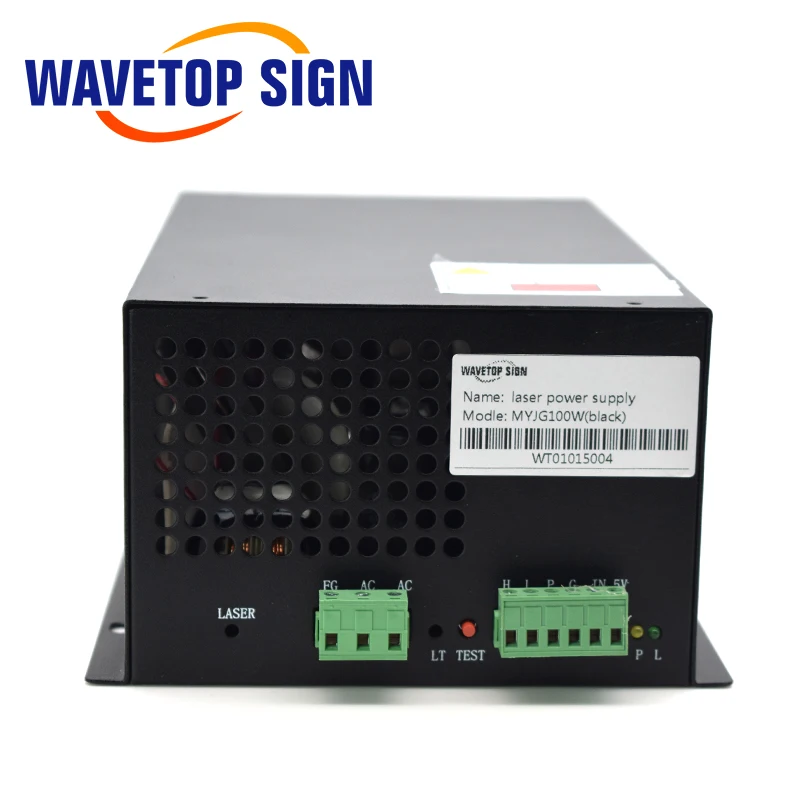 WaveTopSign MYJG-100w CO2 лазерный источник питания для CO2 лазерный гравировальный станок для резки