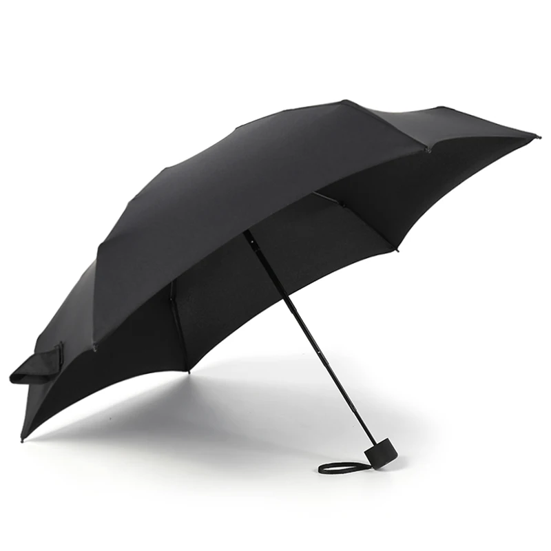 2 шт. 180 г Маленький модный складной зонт от дождя для женщин и мужчин Мини карманный зонтик для девочек анти-УФ водонепроницаемый портативный дорожный зонтик