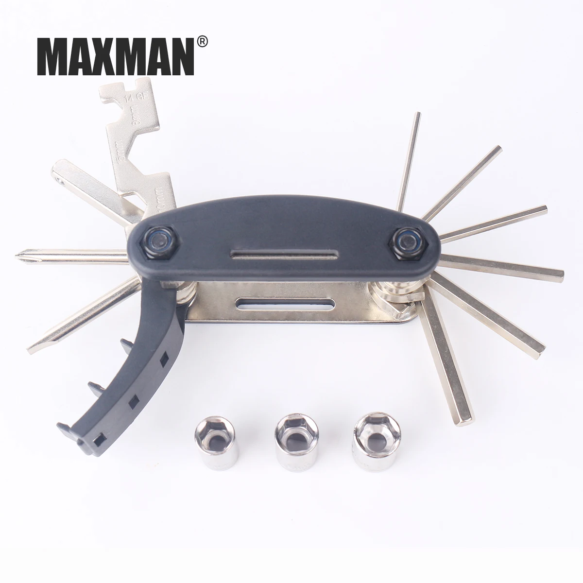 

MAXMAN Hand Tool Sets Bicycle Repair Combination Repair Tools Multifunction Folding Repair Tire Repair Wrench Set