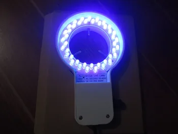 

LED Purple Ring Lamp Microscope Violet Work Lighting Lamps Specialized instrumentation Free shipping