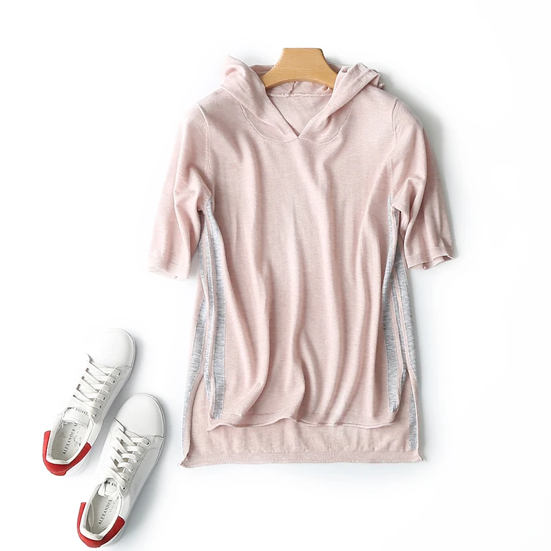 top design 2018 spring new arrival office lady sweater base blouse women free shipping hmr18485apr3