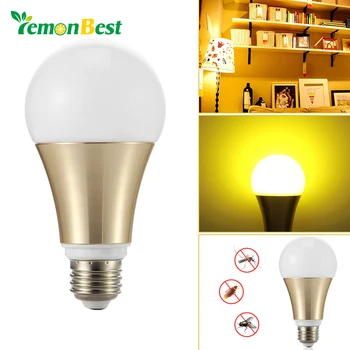 

Lemonbest 1/2PCS LED Bug Light Harmless Mosquitoes Insect Killer Repellent Bulb Lamp AC 85-240V 9W E27 LED Night Light