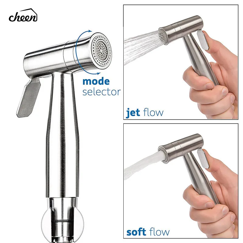 stainless steel handheld bidet sprayer