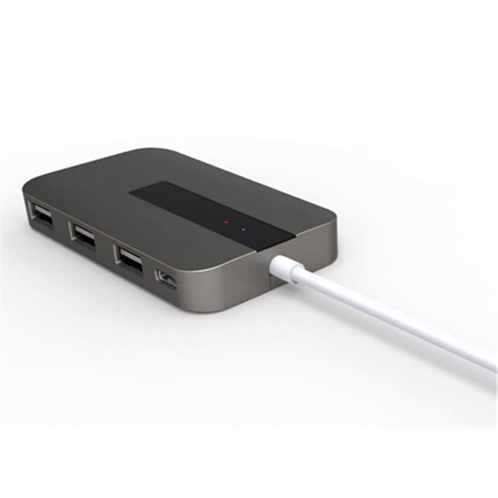 

with Micro USB Power USB 8 in 1 C HUB 3.0 External Port USB Splitter for PC Laptop Computer Laptop Accessories USB 3.0