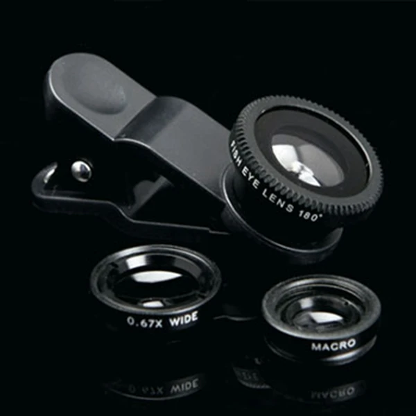 Untuk Sony Xperia Xa ZL Z Z1 Mini Z2 Z3 Z3 + Z4 Kompak Z5 Z 1 2 3 4 5 Fisheye Lensa Ikan Mata Macro Lebar Sudut Universal Telepon Len-Internasional