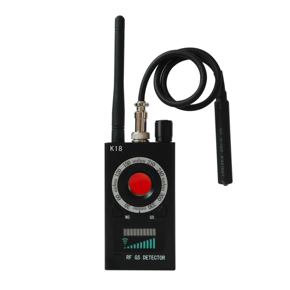 Многофункциональный детектор камеры GSM Аудио Обнаружение ошибок GPS Сигнальный