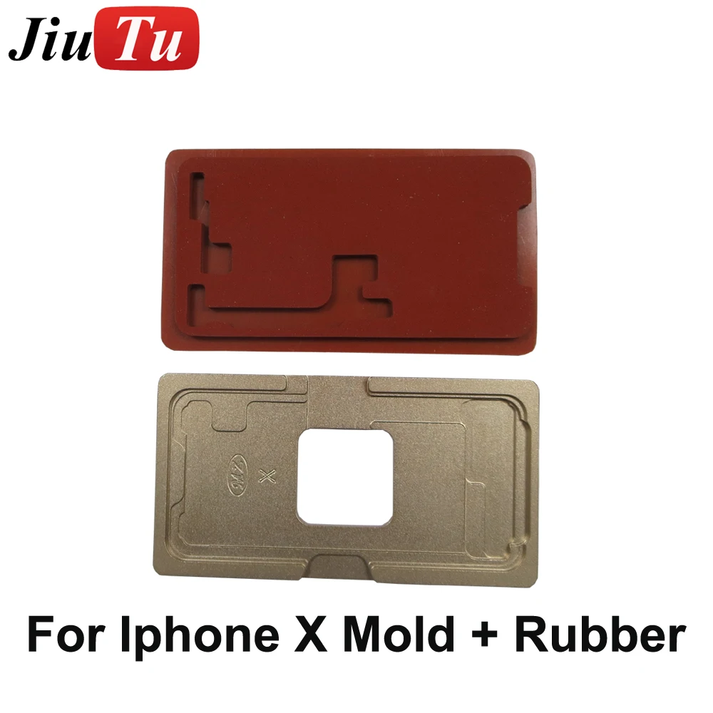  iPhone X I10 IX IPX New LCD Screen Laminating and Positioning Alignment Rubber Vacuum Metal Mold Mould Repair Parts jiutu (8)