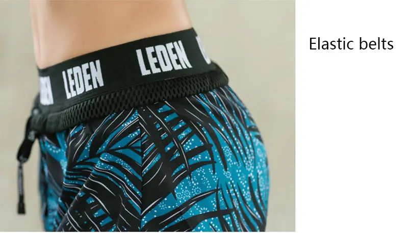 Sports Fitness Shorts Women'S Yoga Breathable Quick Dry Fitness Running Short Pants Double Layer Jogging Gym  Workout Clothes (10)