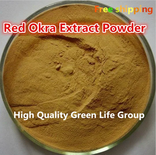 GMP Certified Red Okra Seed Extract Powder 99% 1KG sex products semen capsule Sex Enhancement Powder prostate for men