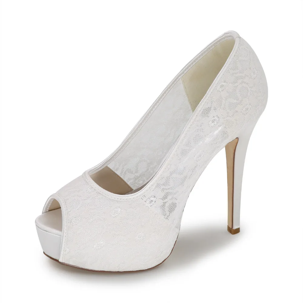 lace evening shoes