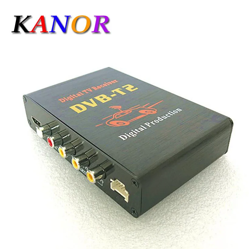 

DVB T2 H.264 Free shipping MPEG4 Mobile Digital TV Box External USB DVB-T2 Car TV Receiver Russian&Europe&Southeast Asia