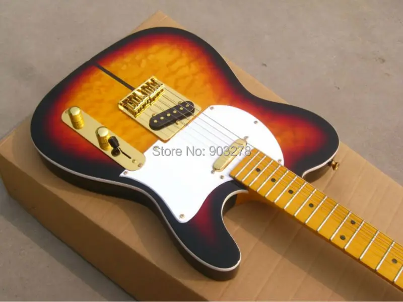 Новую гитару прибытия telecaster гитары фарфора электрический завод гитары kh-tele14