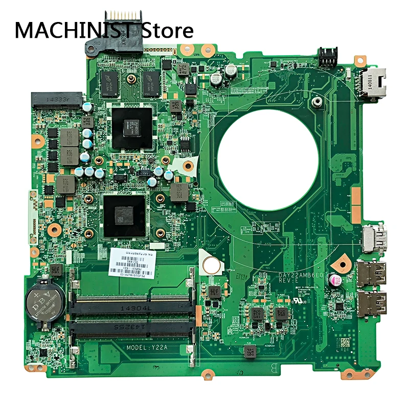 Оригинальная материнская плата для ноутбука HP pavilion 15 P 762531 501 762513 001 DAY22AMB6E0 A8 6410 2G R7