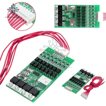 

7S 20A 4V Li-ion Lithium 18650 Battery BMS Packs PCB Protection Board With Matching Cable Automatic Protection Function