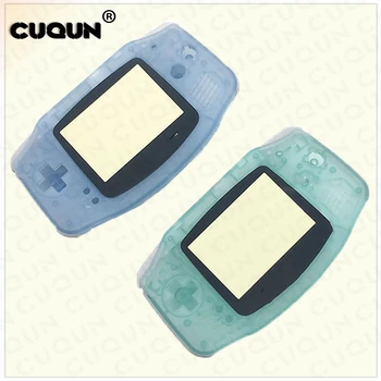 

For Game,boy,Advance Glow in the Dark Noctilucent Plastic Shell Case Housing Screen lens For GBA Luminous Cover Green & Blue