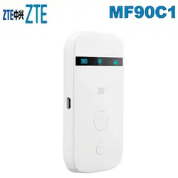 Лот из 10 шт открыл новый zte MF90C1 4G LTE МИФИ Мобильная точка доступа Wi-Fi и 4G 100 Мбит/с карманный wifi-роутер
