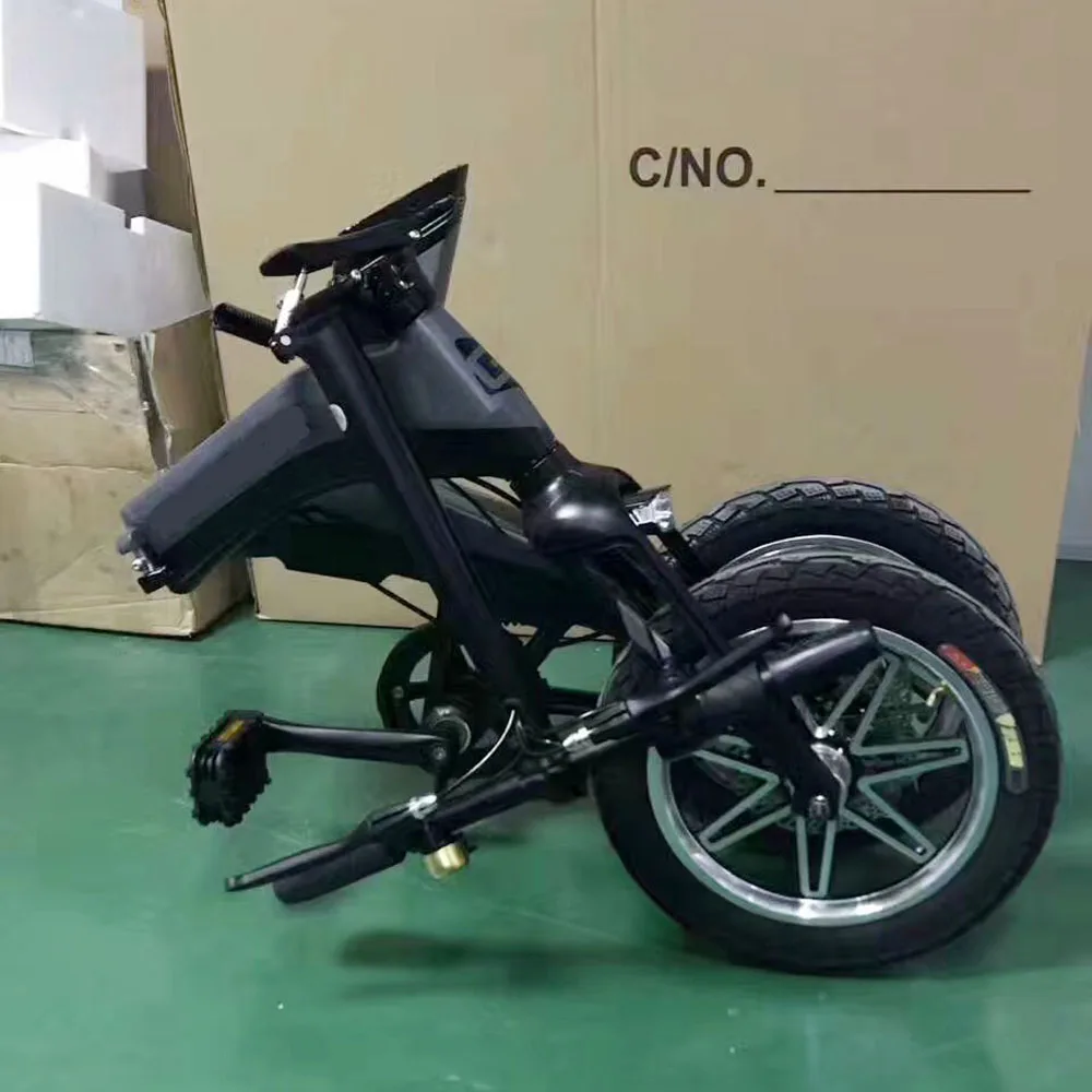 

14inch portable Mini Electric Bike Folding Electric Bike For Adult with pedal