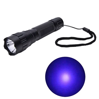 

Violet Light Blacklight UV Lamp Led Flashlight Torch Light Ultra For Marker Checker Detection