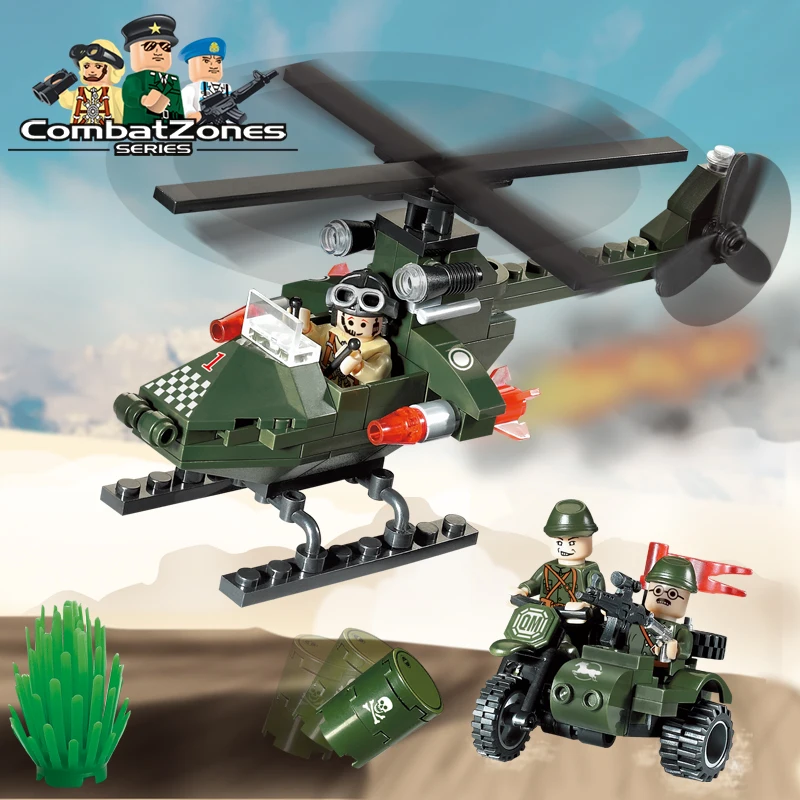 Enlighten Military Educational Building Blocks Toys For Children Kids